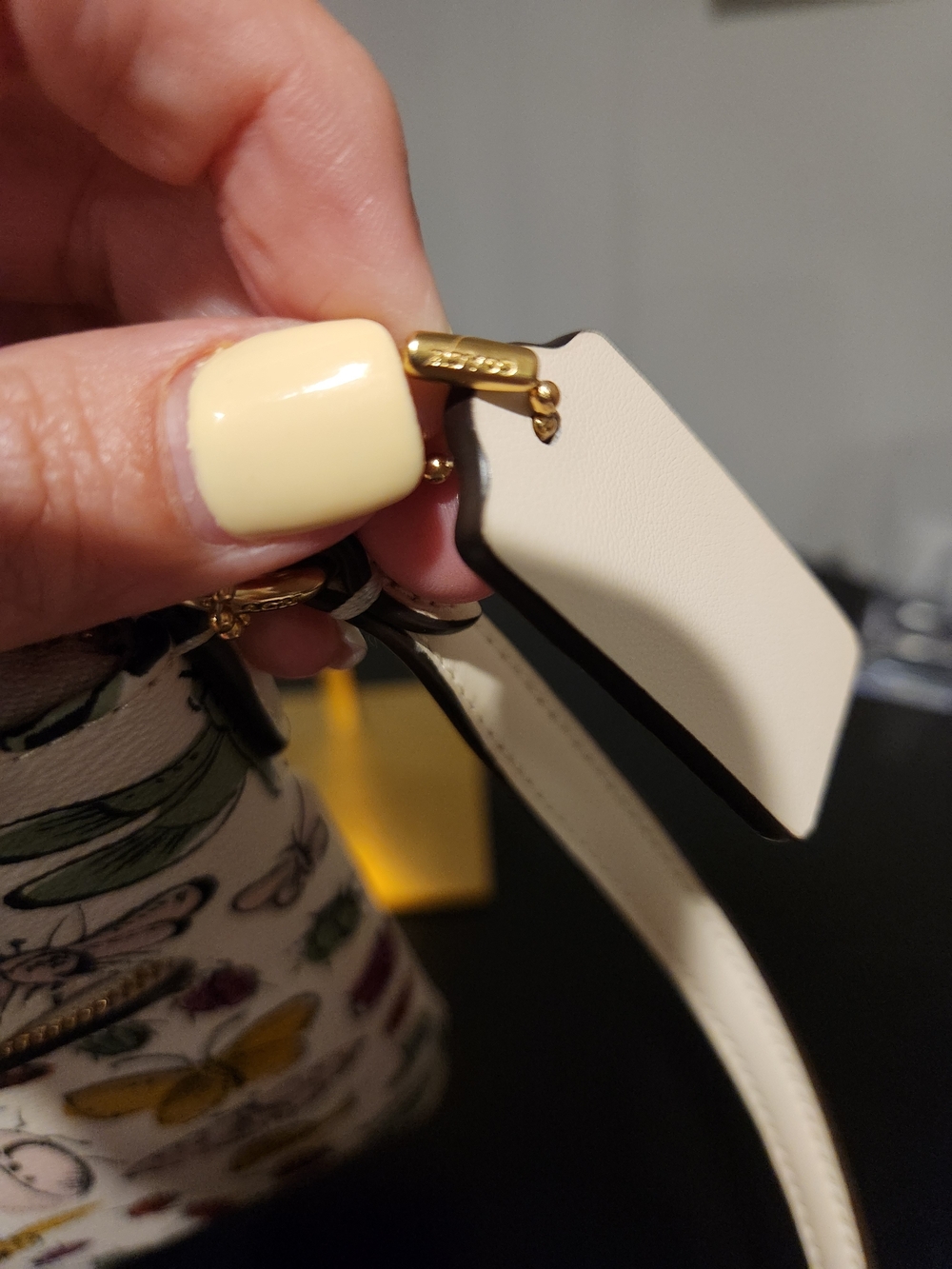 Coach Mini Rowan File Crossbody Bag With Creature Print - Picture 7 of 9